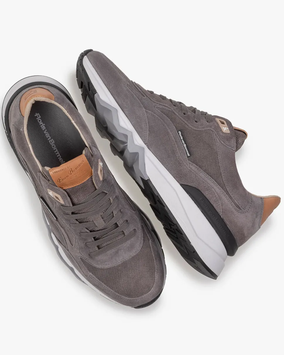Sneaker>Floris van Bommel De Zager 02.20 Grau