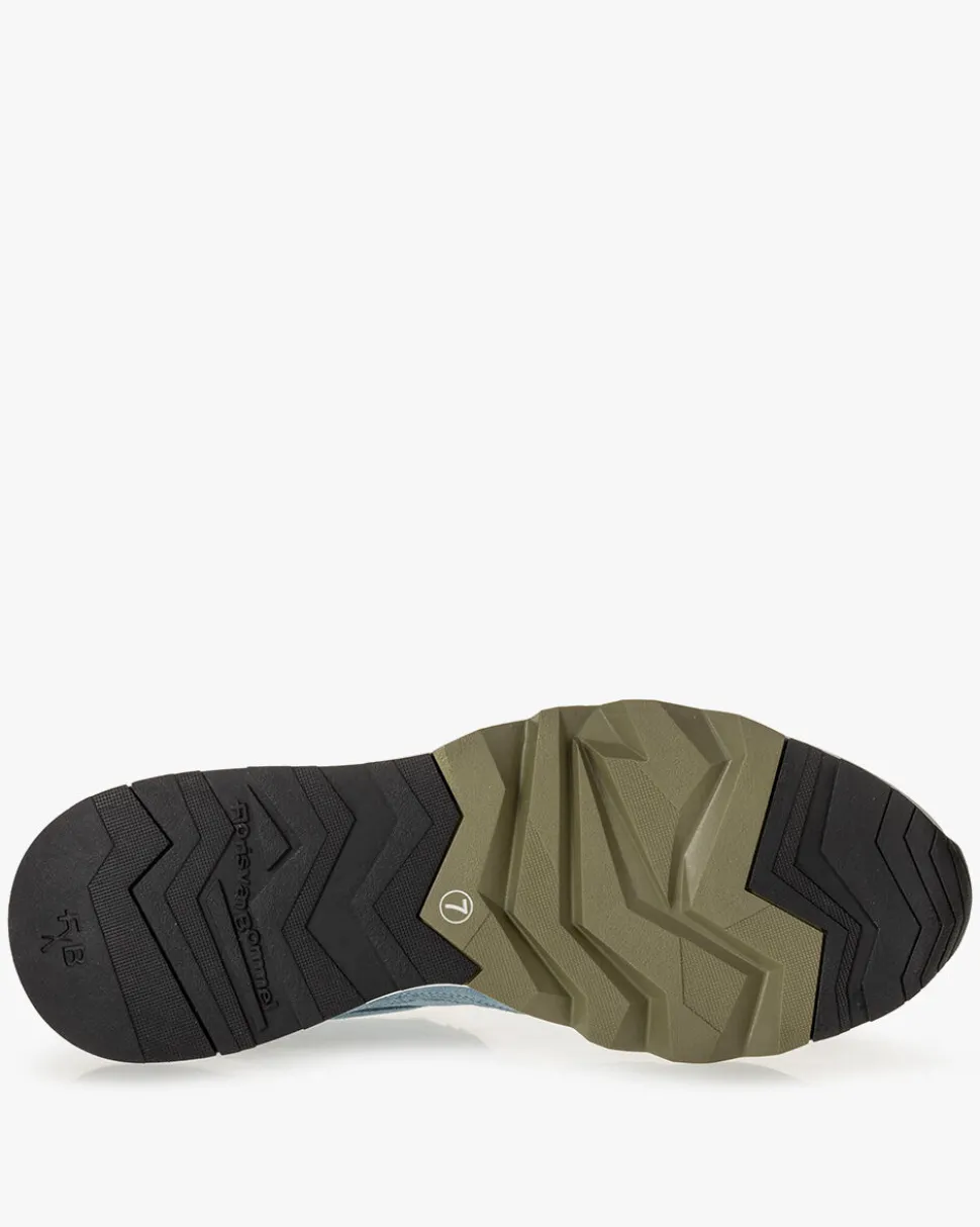 Sneaker>Floris van Bommel De Zager 02.24 Hellblau