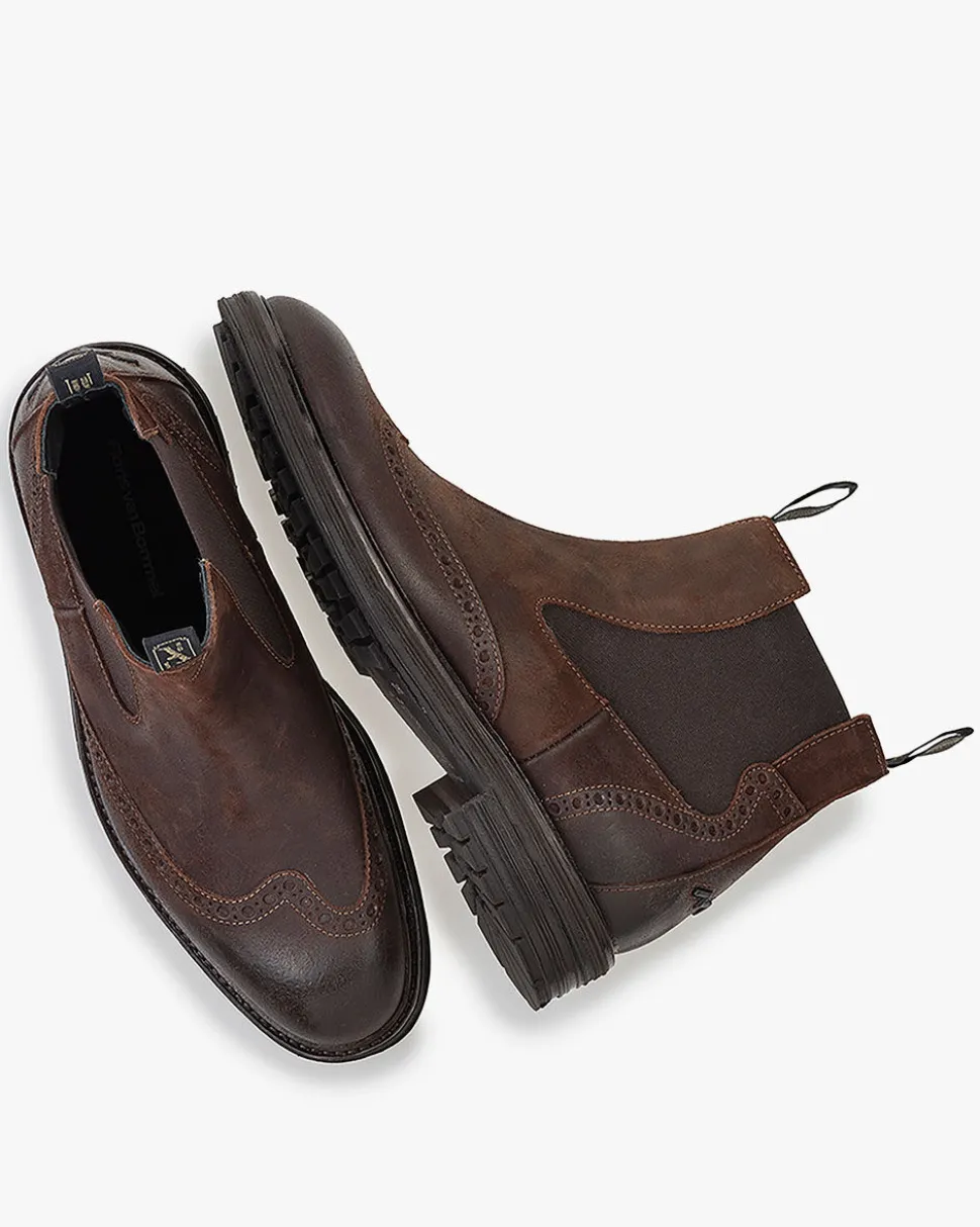 Brogues | Chelsea Boots>Floris van Bommel De Zeker 02.02 Braun