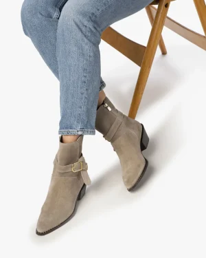 Hochwinter | Stiefeletten>Floris van Bommel Enzi 07.03 Hellbraun
