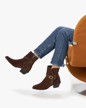 Weekend | Stiefeletten>Floris van Bommel Enzi 07.01 Dunkelcognac