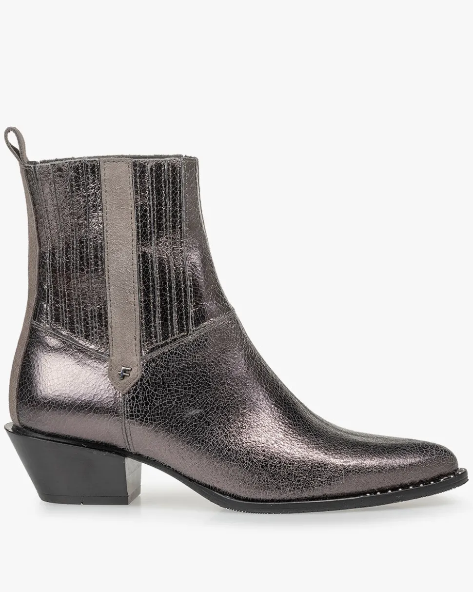 Stiefeletten>Floris van Bommel Enzi 03.12 Grau