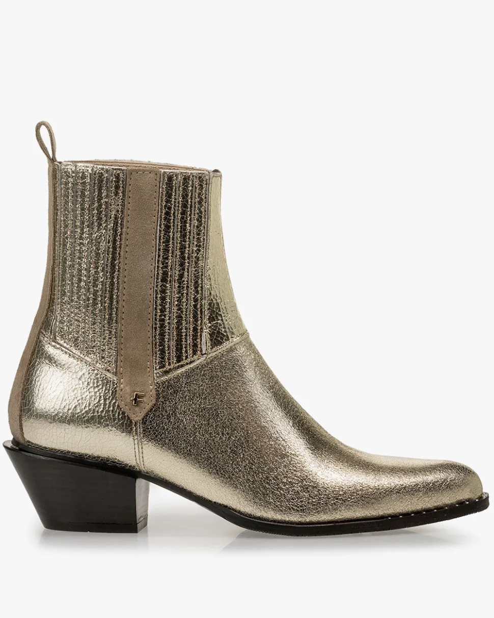 Chelsea Boots | Stiefeletten>Floris van Bommel Enzi 03.13 Gold