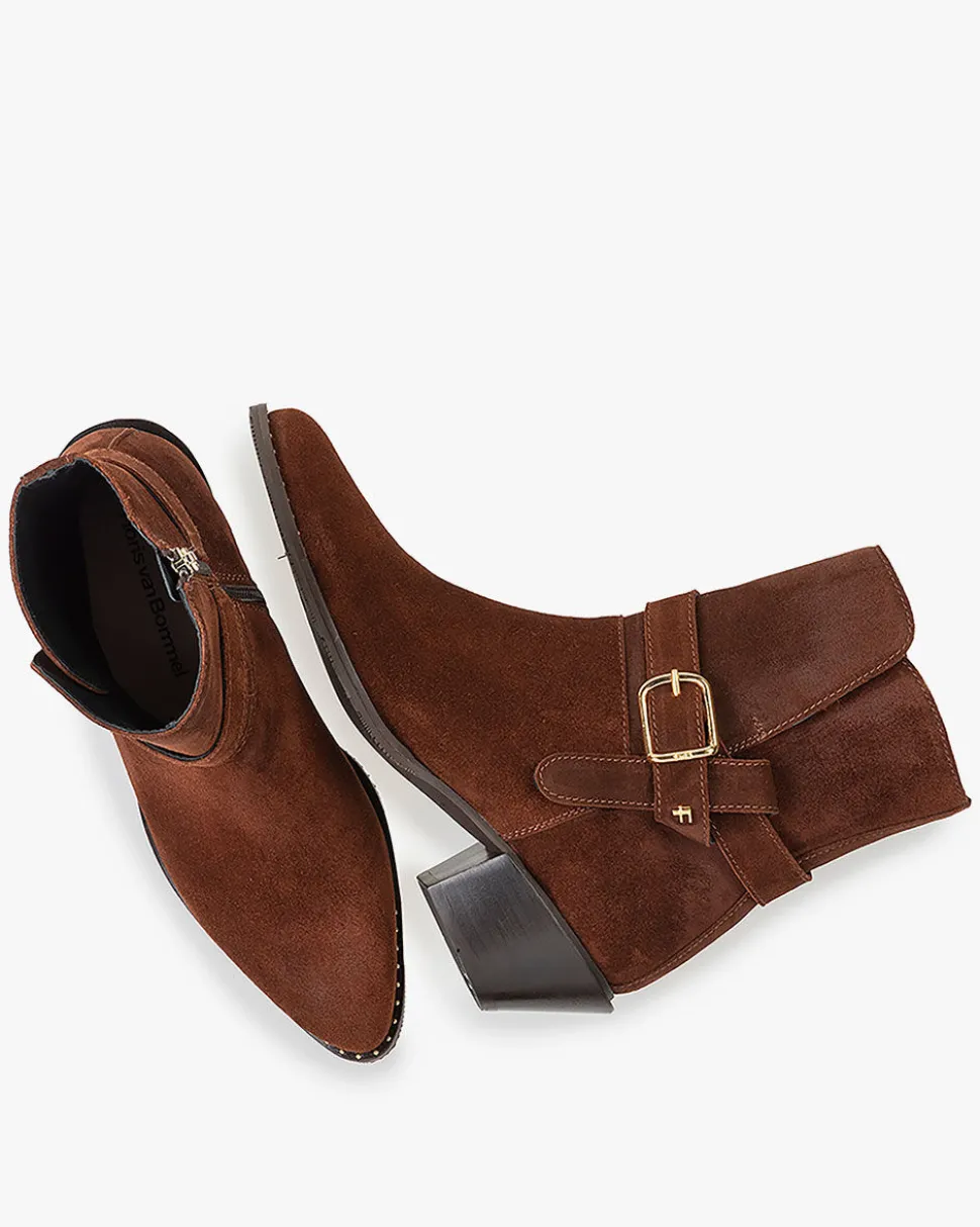 Weekend | Stiefeletten>Floris van Bommel Enzi 07.01 Dunkelcognac