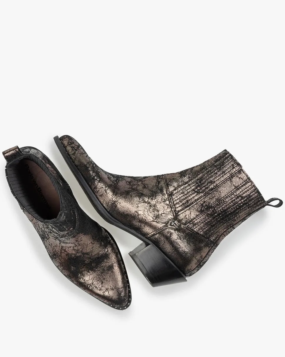 Stiefeletten>Floris van Bommel Enzi 03.15 Dunkelgrau
