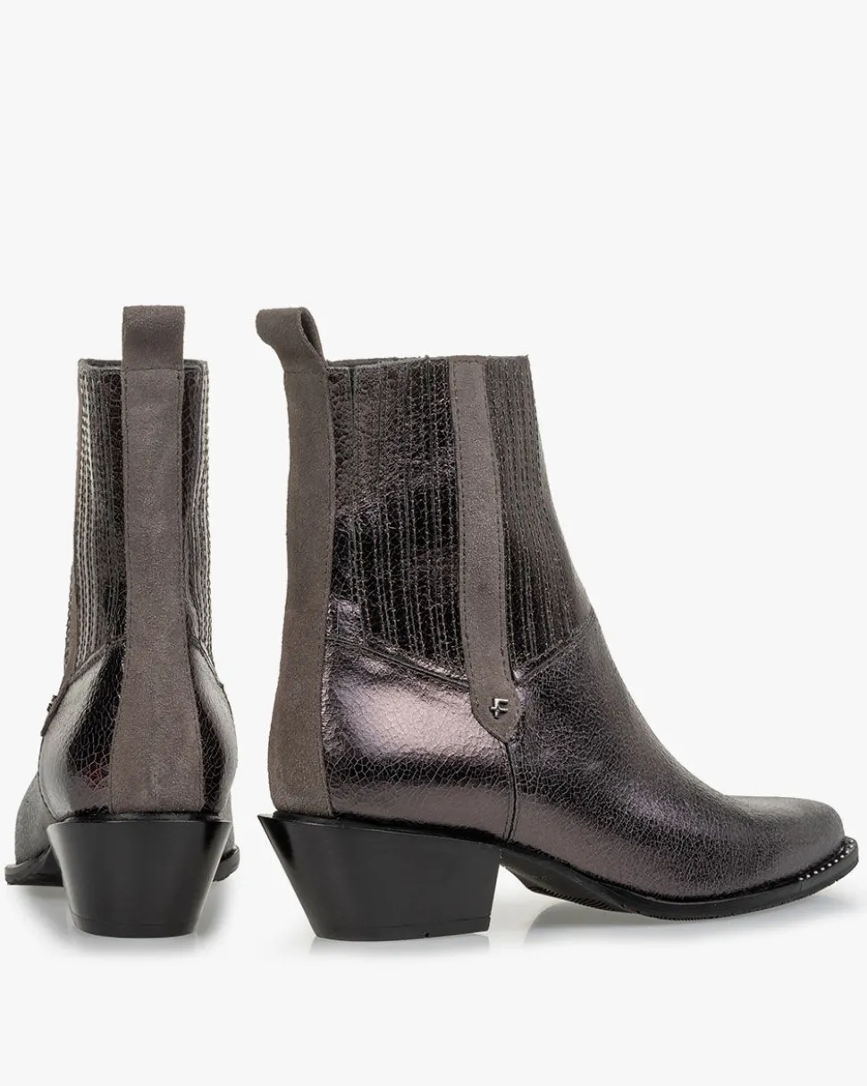 Stiefeletten>Floris van Bommel Enzi 03.12 Grau