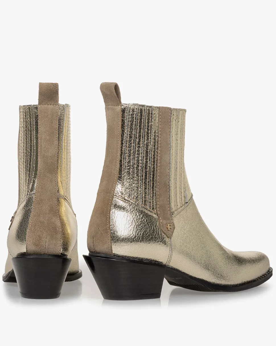 Chelsea Boots | Stiefeletten>Floris van Bommel Enzi 03.13 Gold