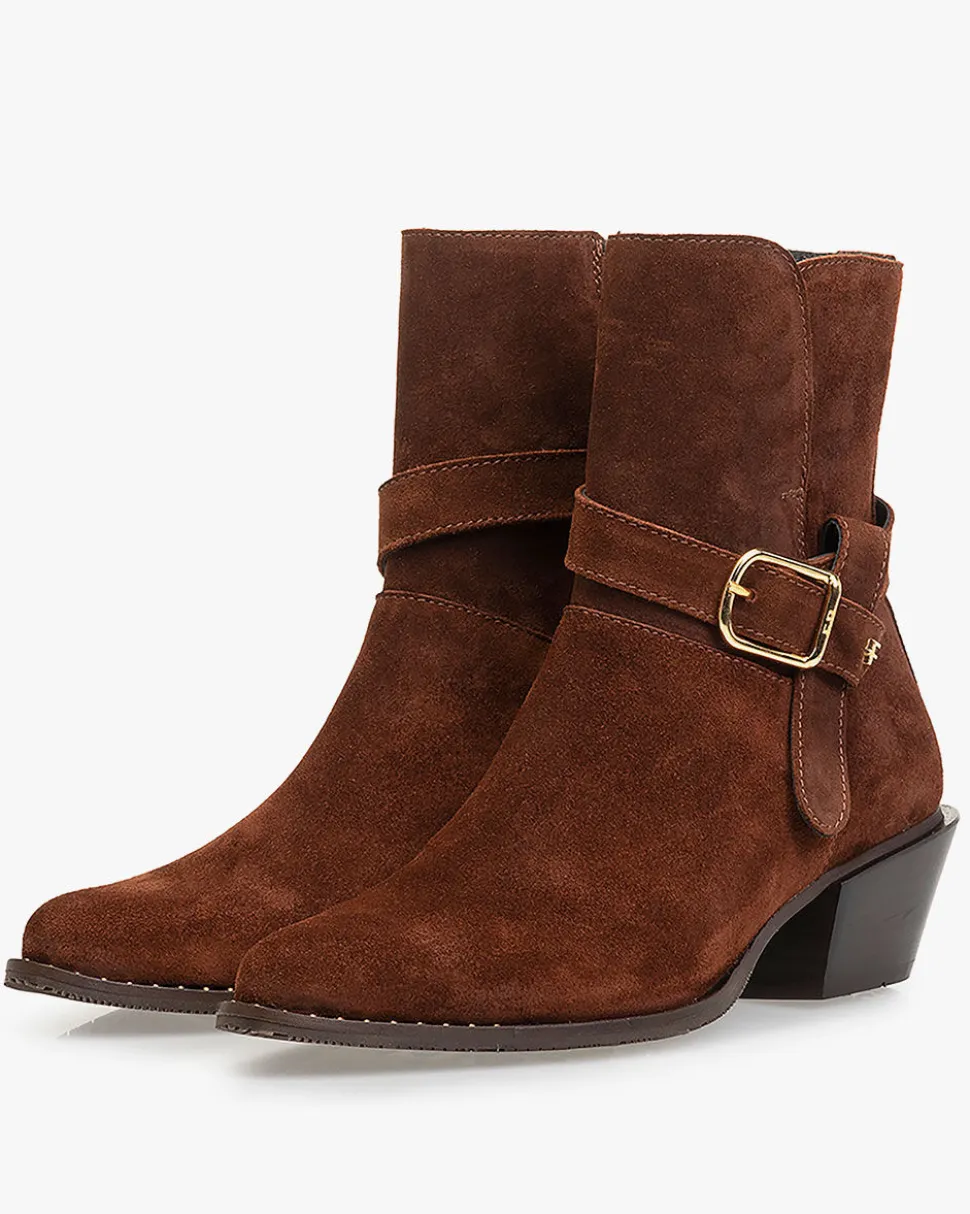 Weekend | Stiefeletten>Floris van Bommel Enzi 07.01 Dunkelcognac