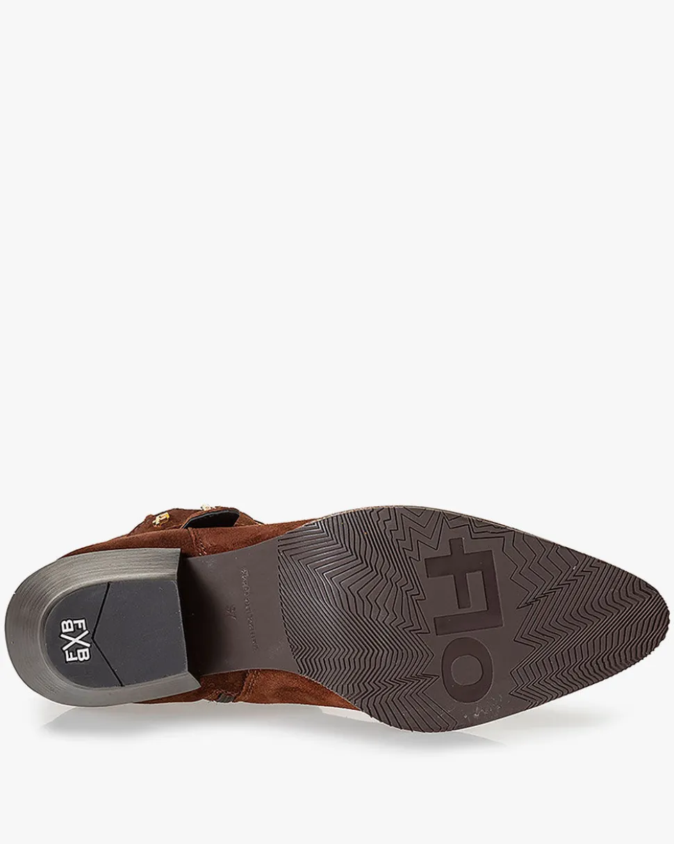 Weekend | Stiefeletten>Floris van Bommel Enzi 07.01 Dunkelcognac