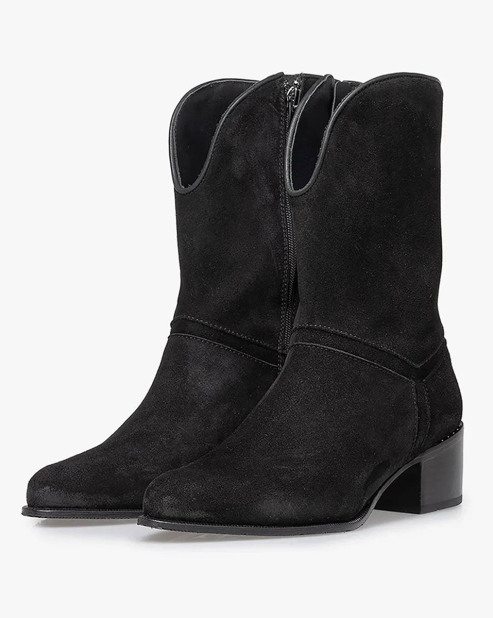 Hochwinter | Stiefel>Floris van Bommel Evi 02.00 Schwarz