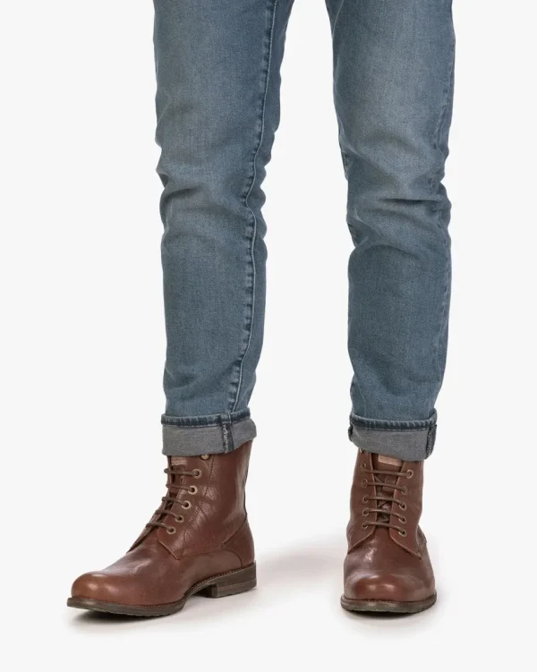 Weekend | Stiefeletten>Floris van Bommel Ferri 01.28 Dunkelcognac