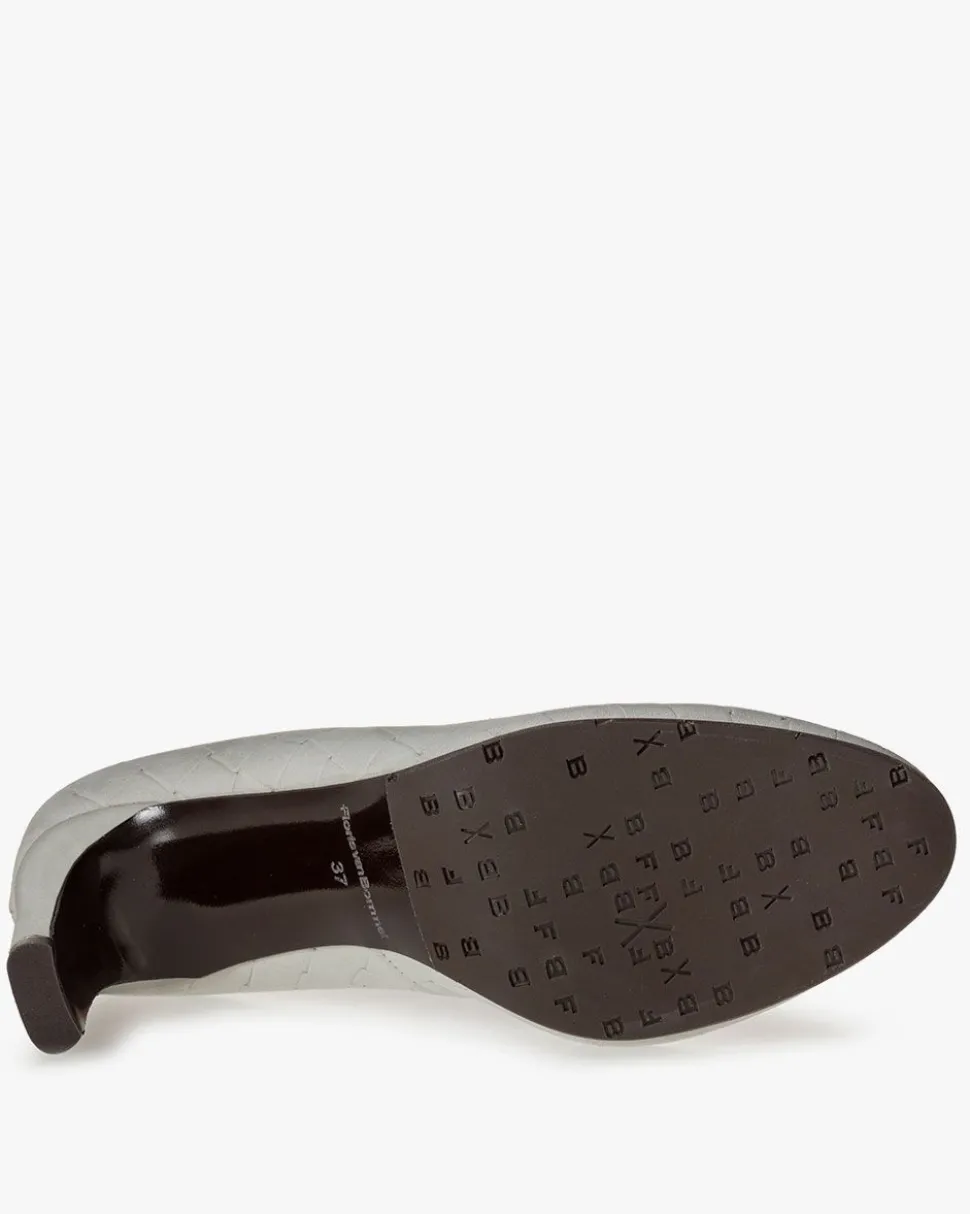 Office | Pumps>Floris van Bommel Filli 06.01 Weiẞ / Beige