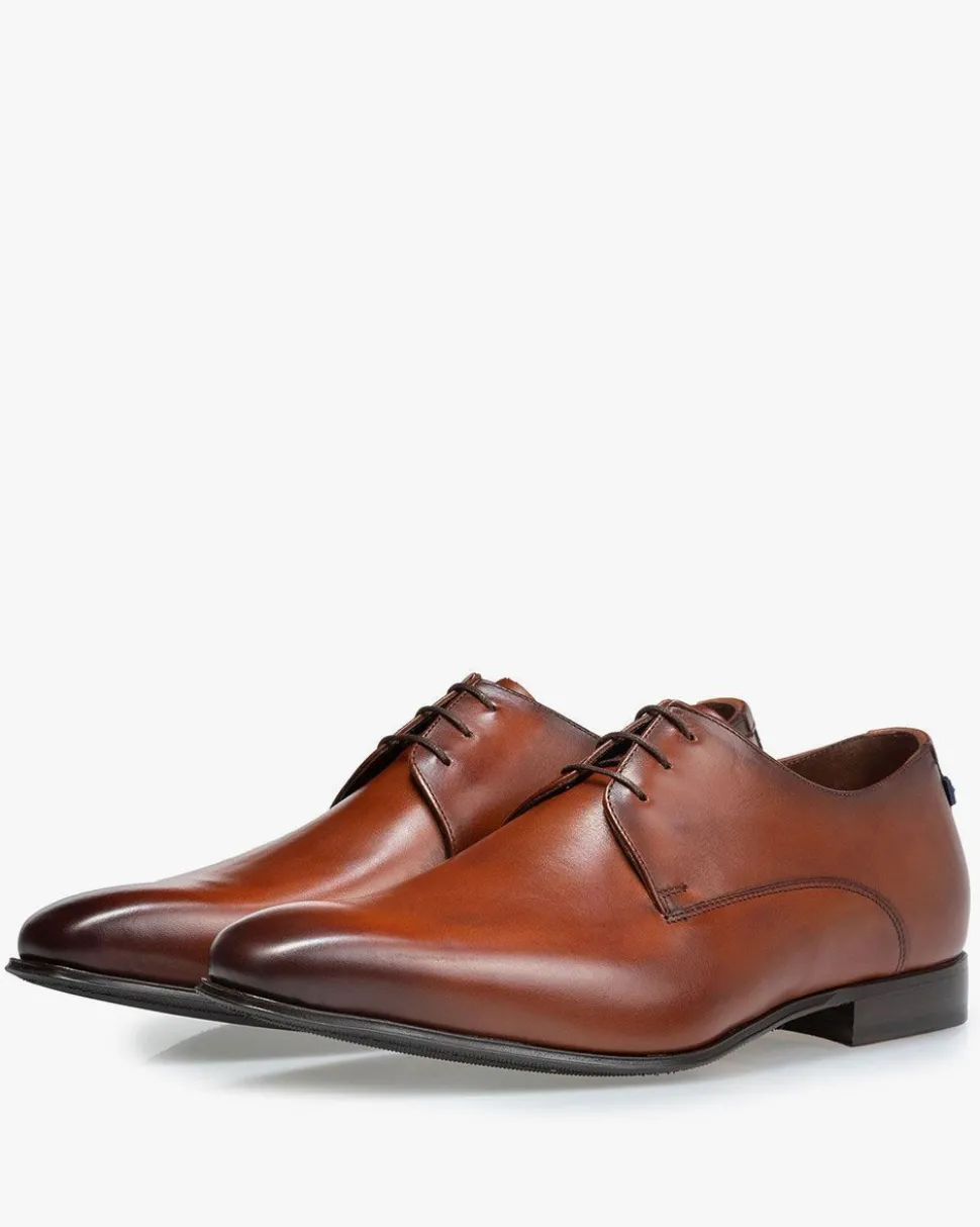 Schick im Büro | Business Schuhe>Floris van Bommel Gilli 02.00 Cognac