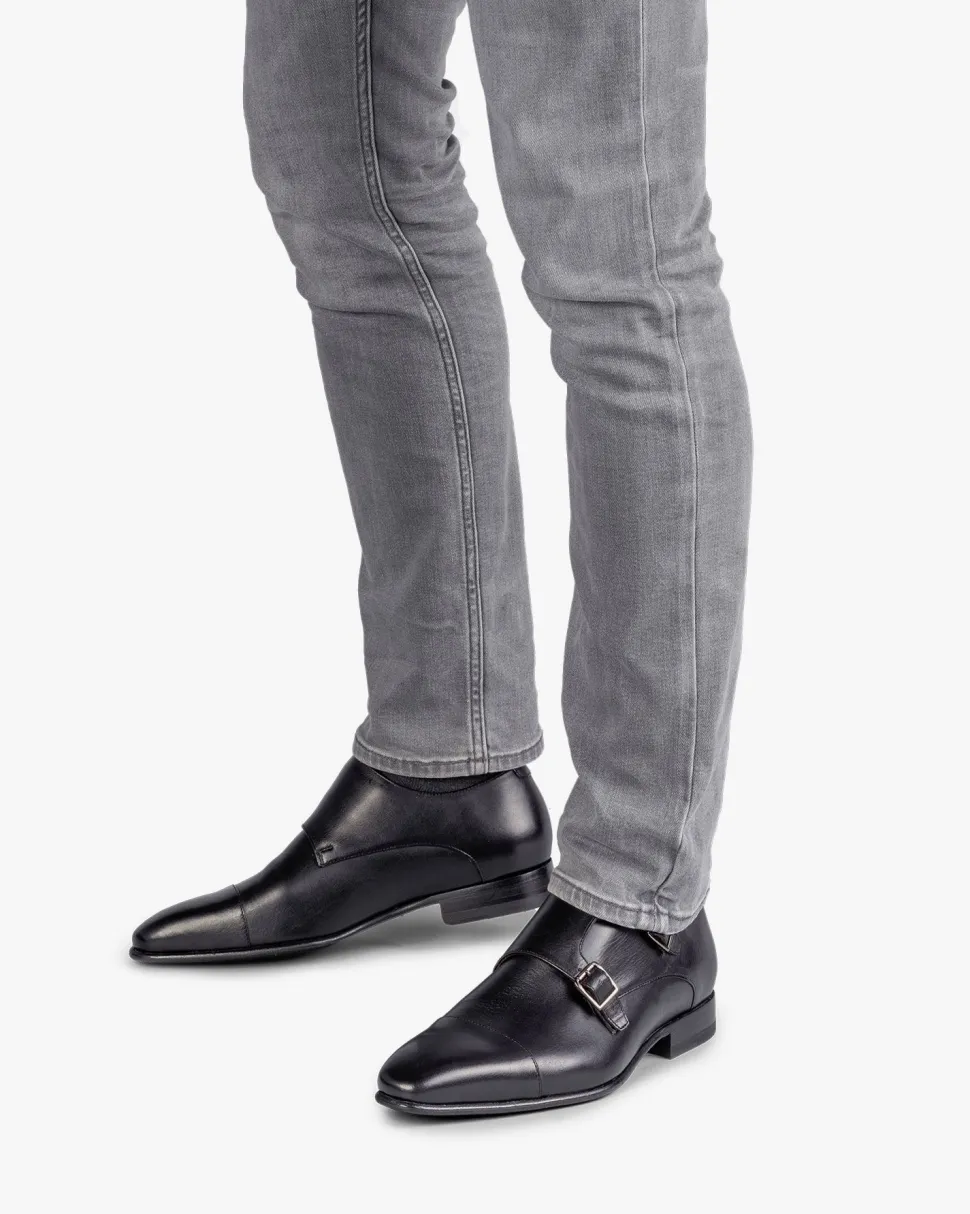 Monks>Floris van Bommel Gira 01.01 Schwarz