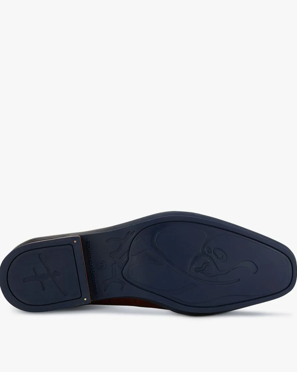 Casual im Büro | Stiefeletten>Floris van Bommel Hakki 03.00 Cognac