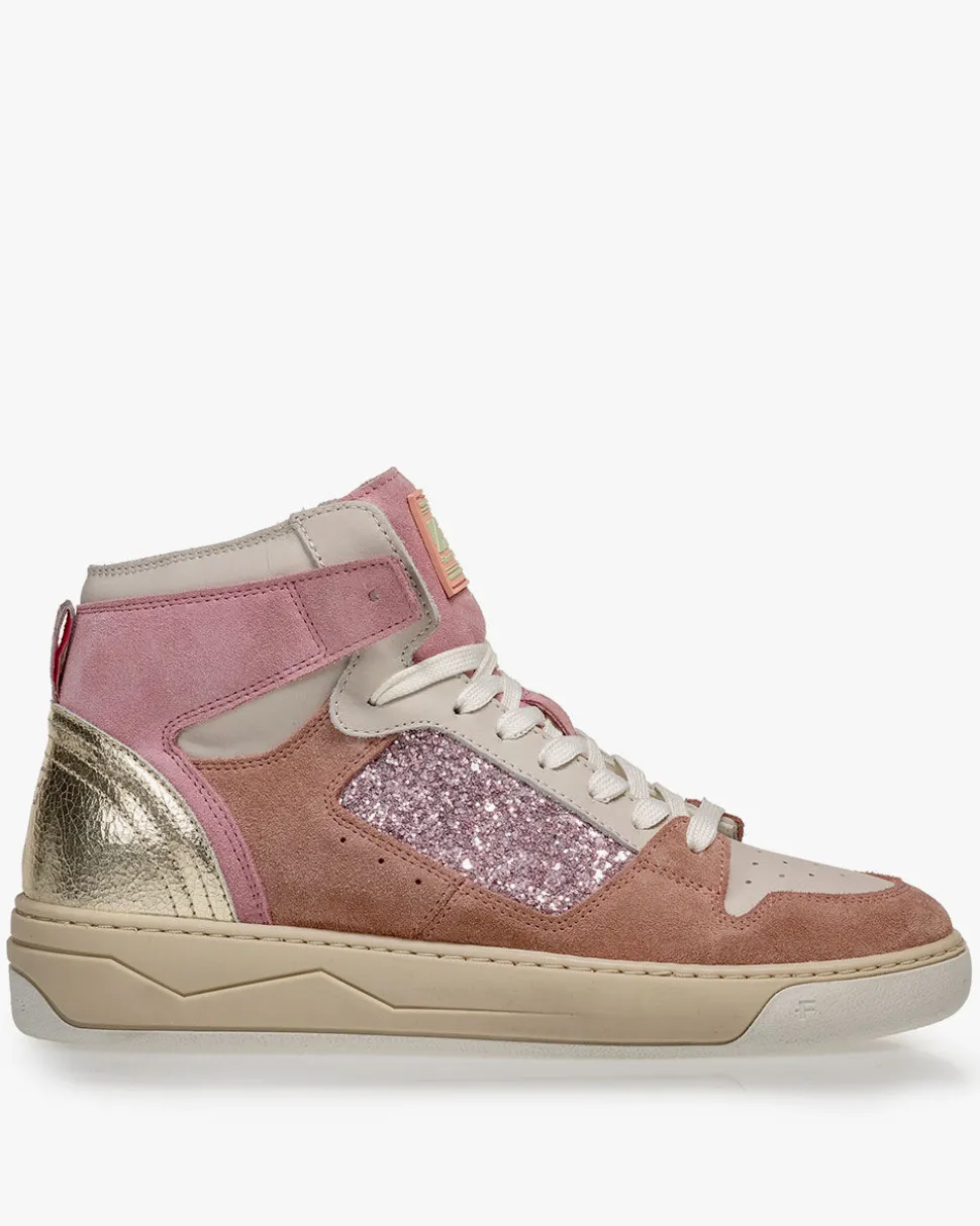 Sneaker>Floris van Bommel Iggi Wedge 01.09 Rosa