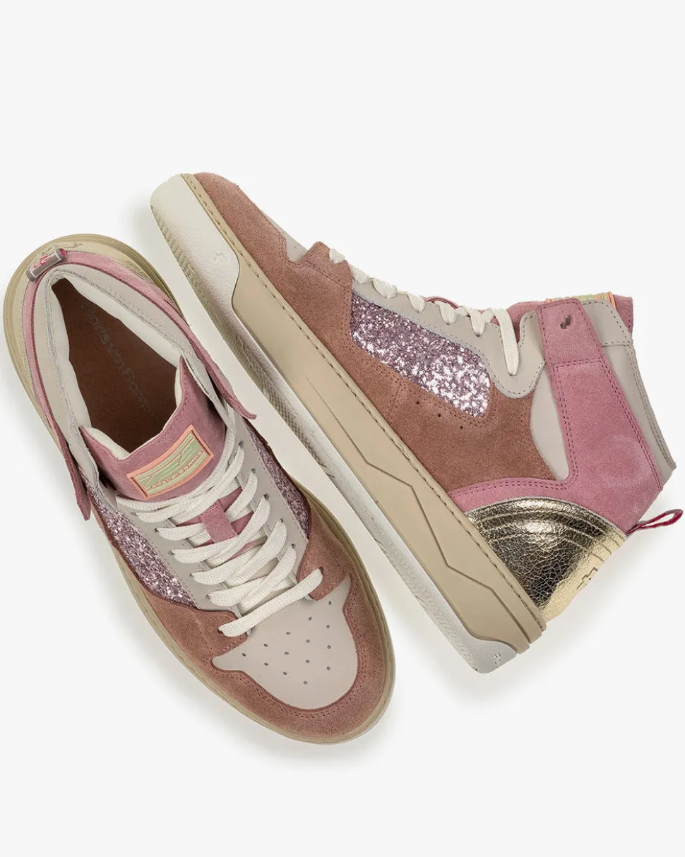 Sneaker>Floris van Bommel Iggi Wedge 01.09 Rosa