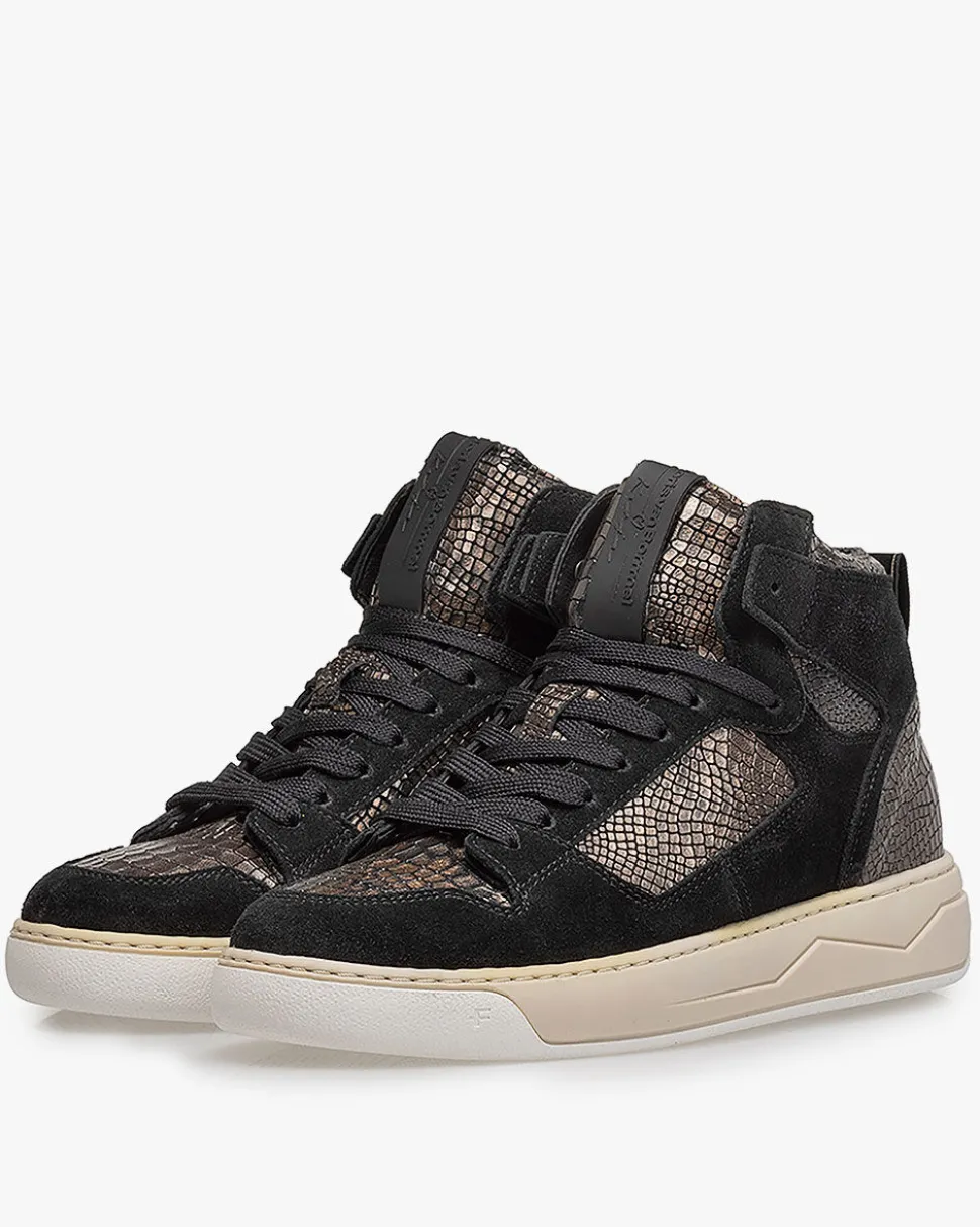 Weekend | Sneaker>Floris van Bommel Iggi Wedge 01.18 Schwarz