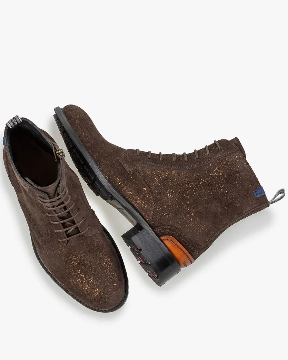 Stiefeletten>Floris van Bommel Irisi 01.15 Dunkelbraun
