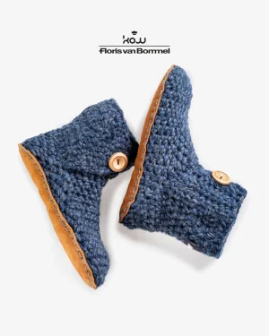 Hausschuhe | Hausschuhe>Floris van Bommel Kingdom of Wow Hausschuhe Blau