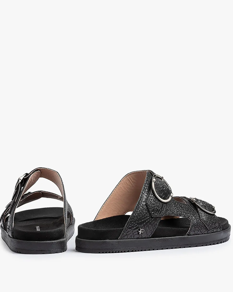 Sandalen>Floris van Bommel Marli 01.04 Schwarz