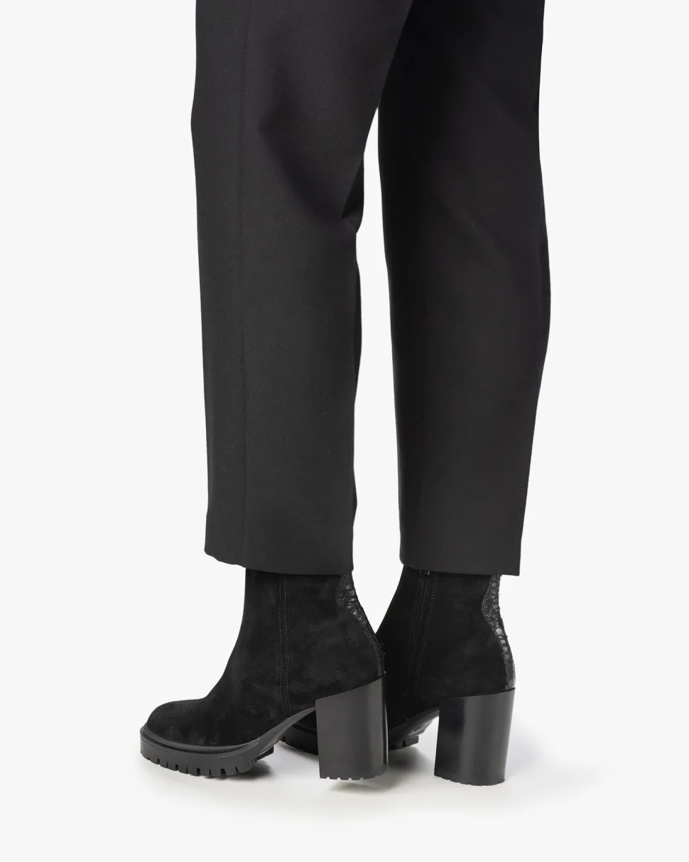 Hochwinter | Stiefeletten>Floris van Bommel Naomi 03.00 Schwarz