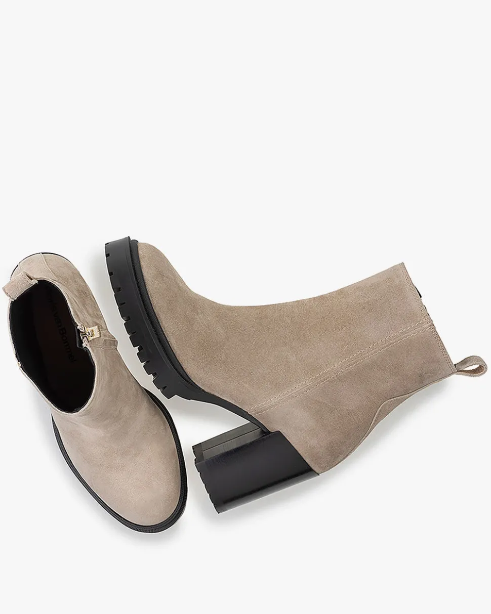 Hochwinter | Stiefeletten>Floris van Bommel Naomi 03.04 Hellbraun