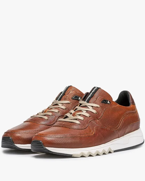 Sneaker>Floris van Bommel Nineti 05.48 Cognac