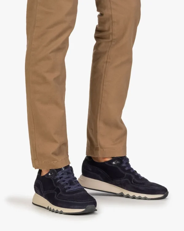 Casual im Büro | Sneaker>Floris van Bommel Nineti 10.03 Dunkelblau
