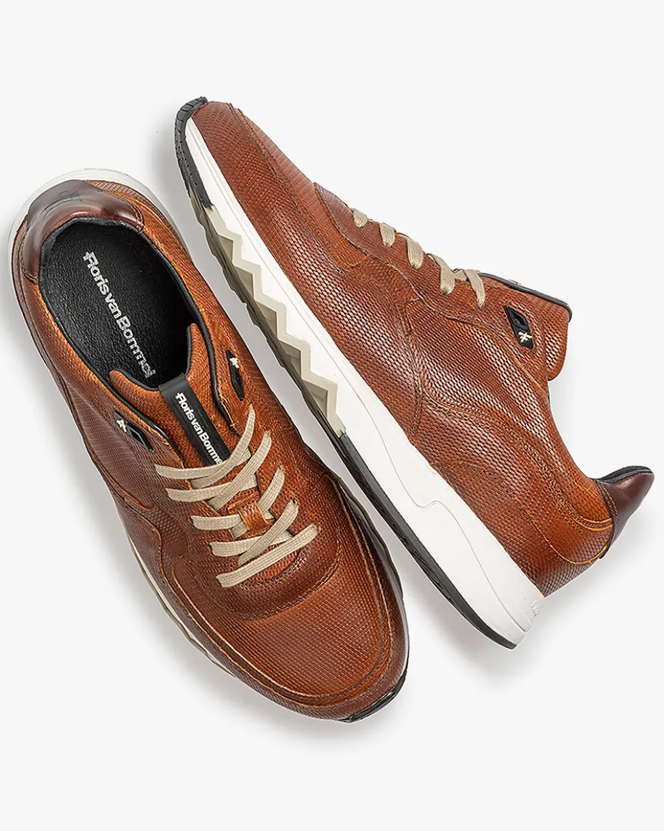 Sneaker>Floris van Bommel Nineti 05.48 Cognac