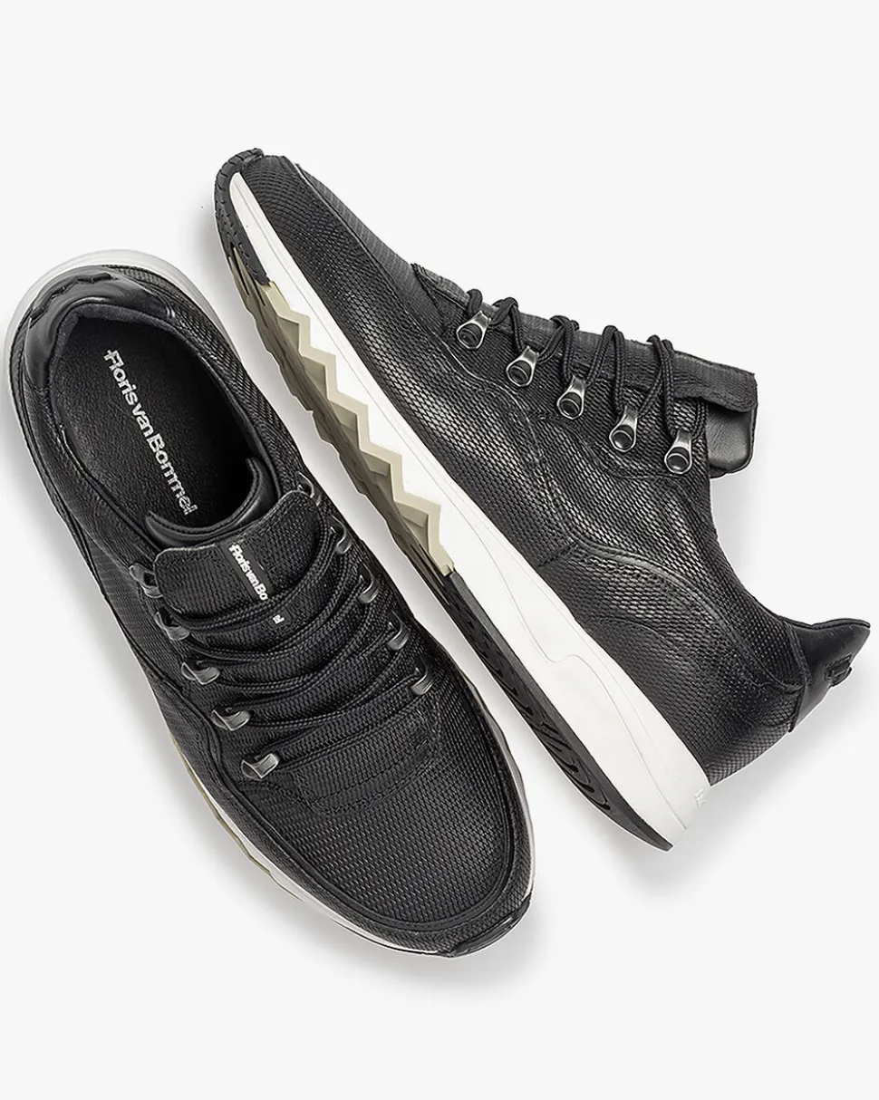 Sneaker>Floris van Bommel Nineti 06.26 Schwarz