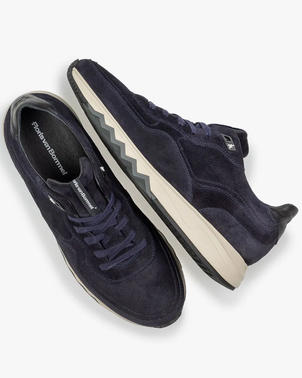 Casual im Büro | Sneaker>Floris van Bommel Nineti 10.03 Dunkelblau
