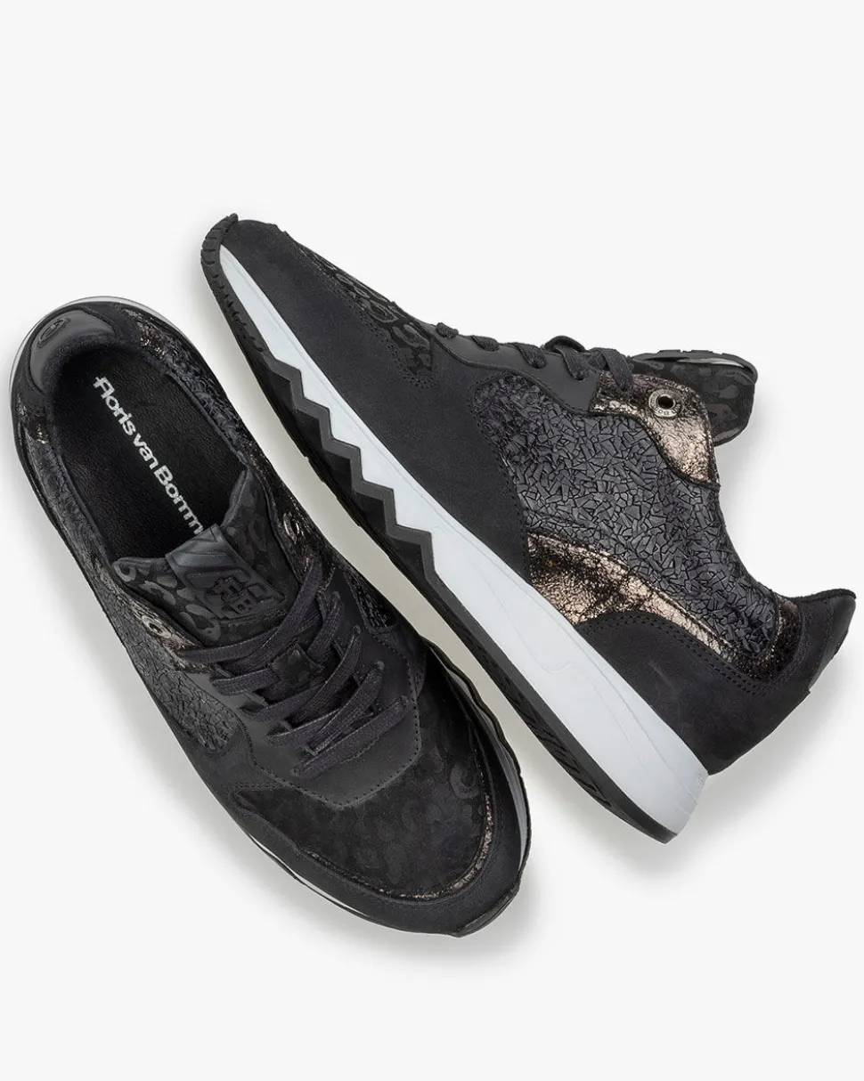 Sneaker>Floris van Bommel Nineti 11.00 Schwarz