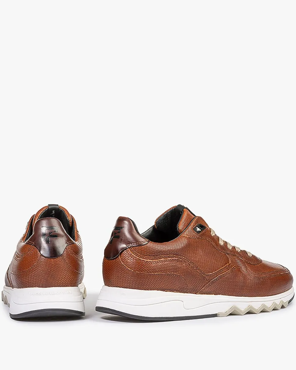 Sneaker>Floris van Bommel Nineti 05.48 Cognac