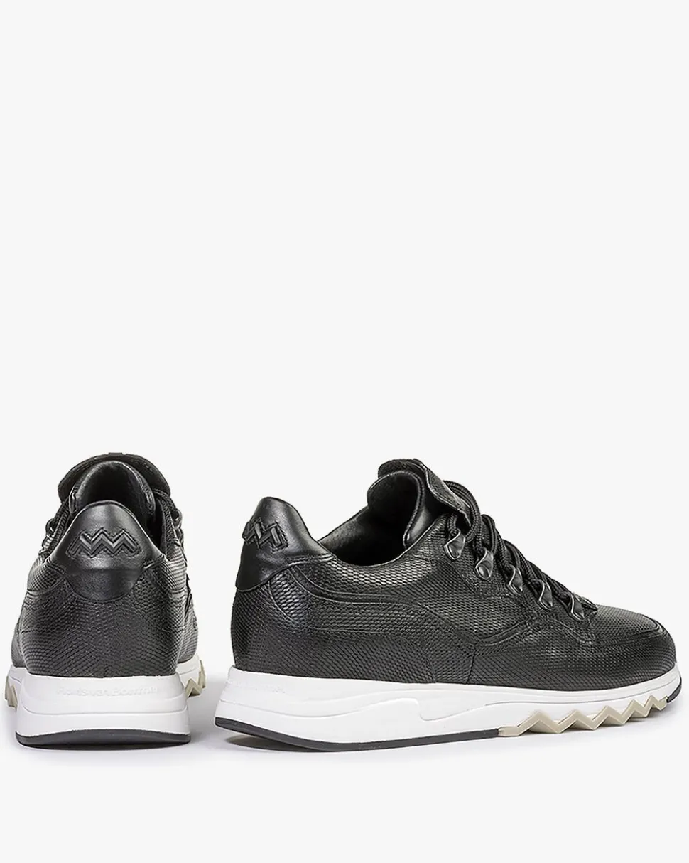 Sneaker>Floris van Bommel Nineti 06.26 Schwarz