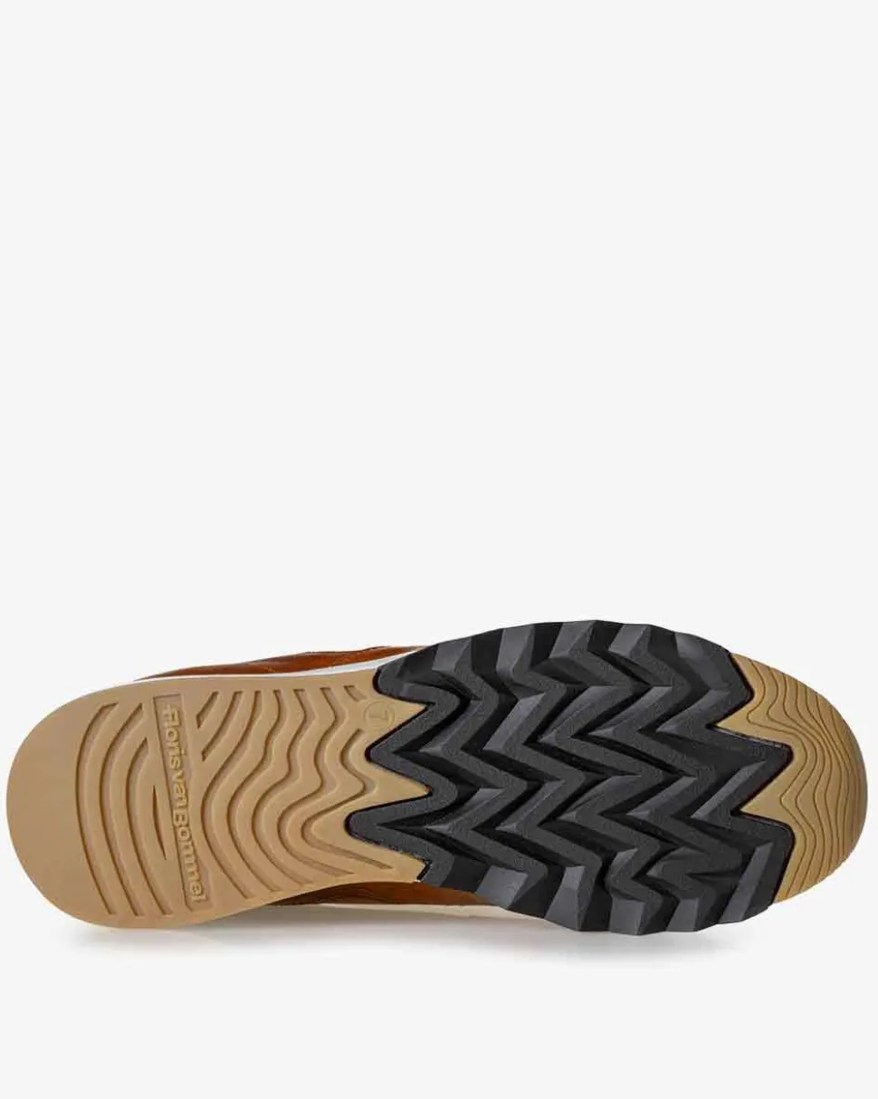 Sneaker>Floris van Bommel Nineti 08.02 Cognac