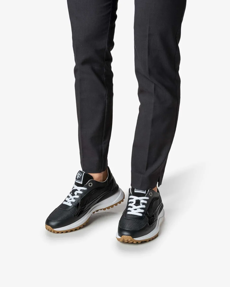 Sneaker>Floris van Bommel Noppi 17.23 Schwarz