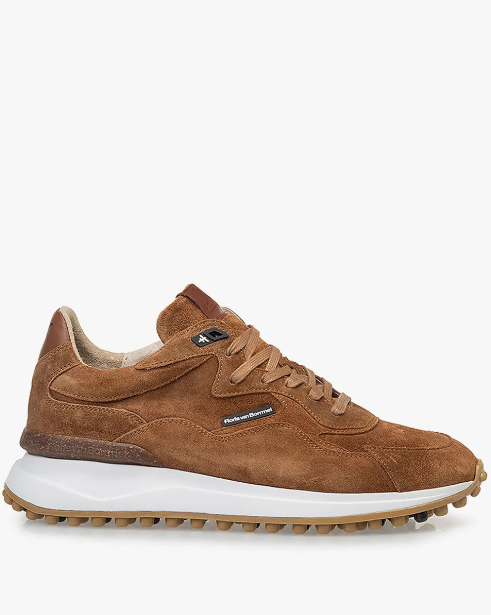 Casual im Büro | Sneaker>Floris van Bommel Noppi 06.66 Hellbraun