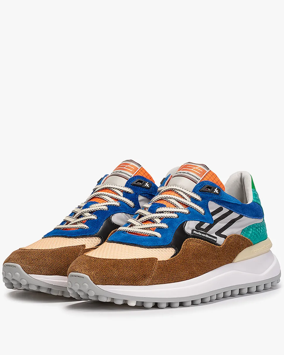 Extravagant | Sneaker>Floris van Bommel Noppi 25.03 Blau