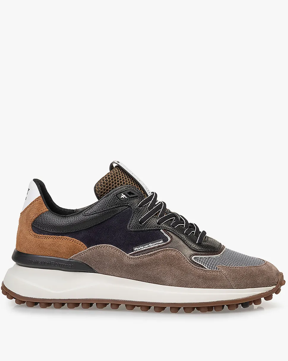 Weekend | Sneaker>Floris van Bommel Noppi 15.16 Taupe kombi