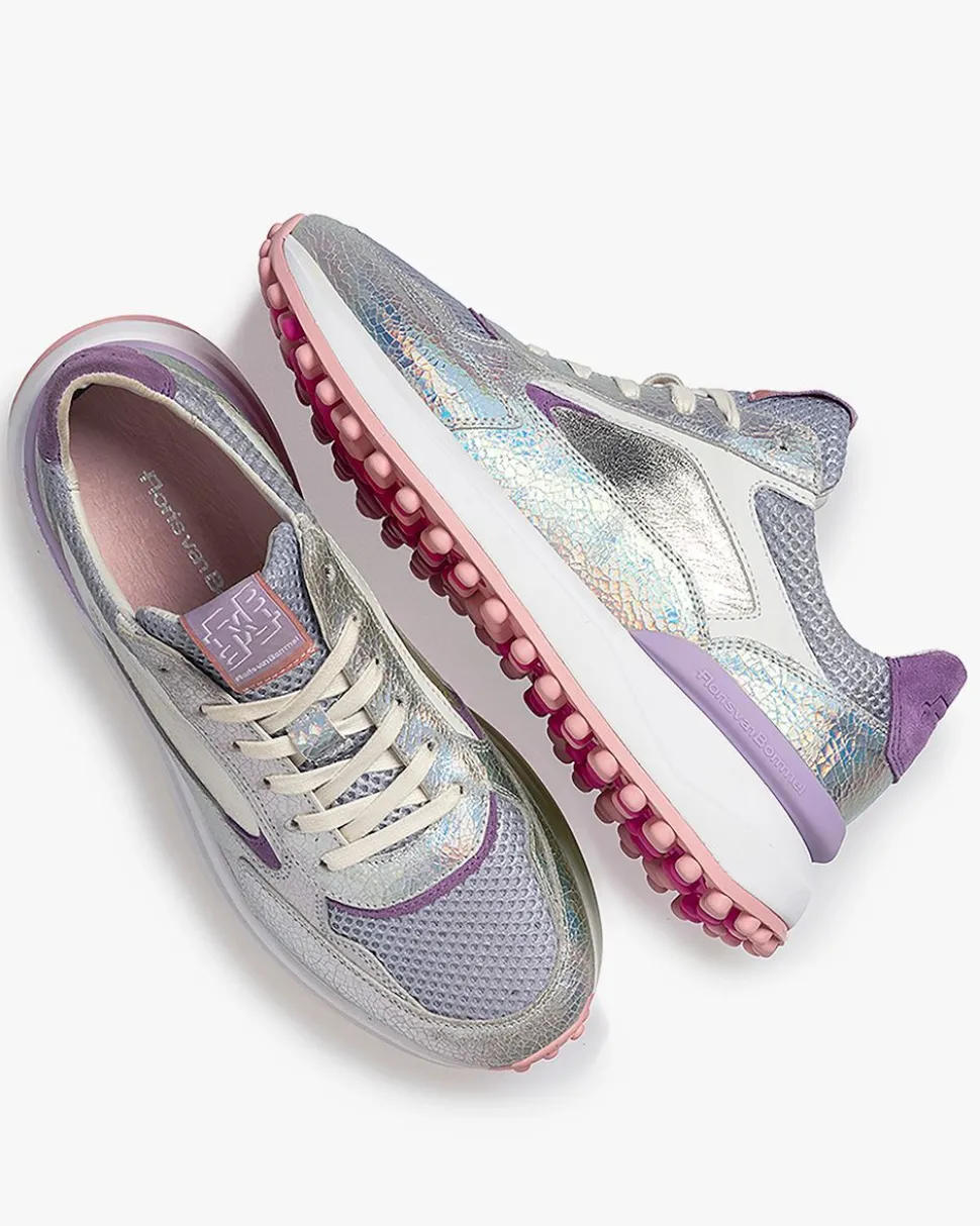 Sneaker>Floris van Bommel Noppi 19.22 Silber