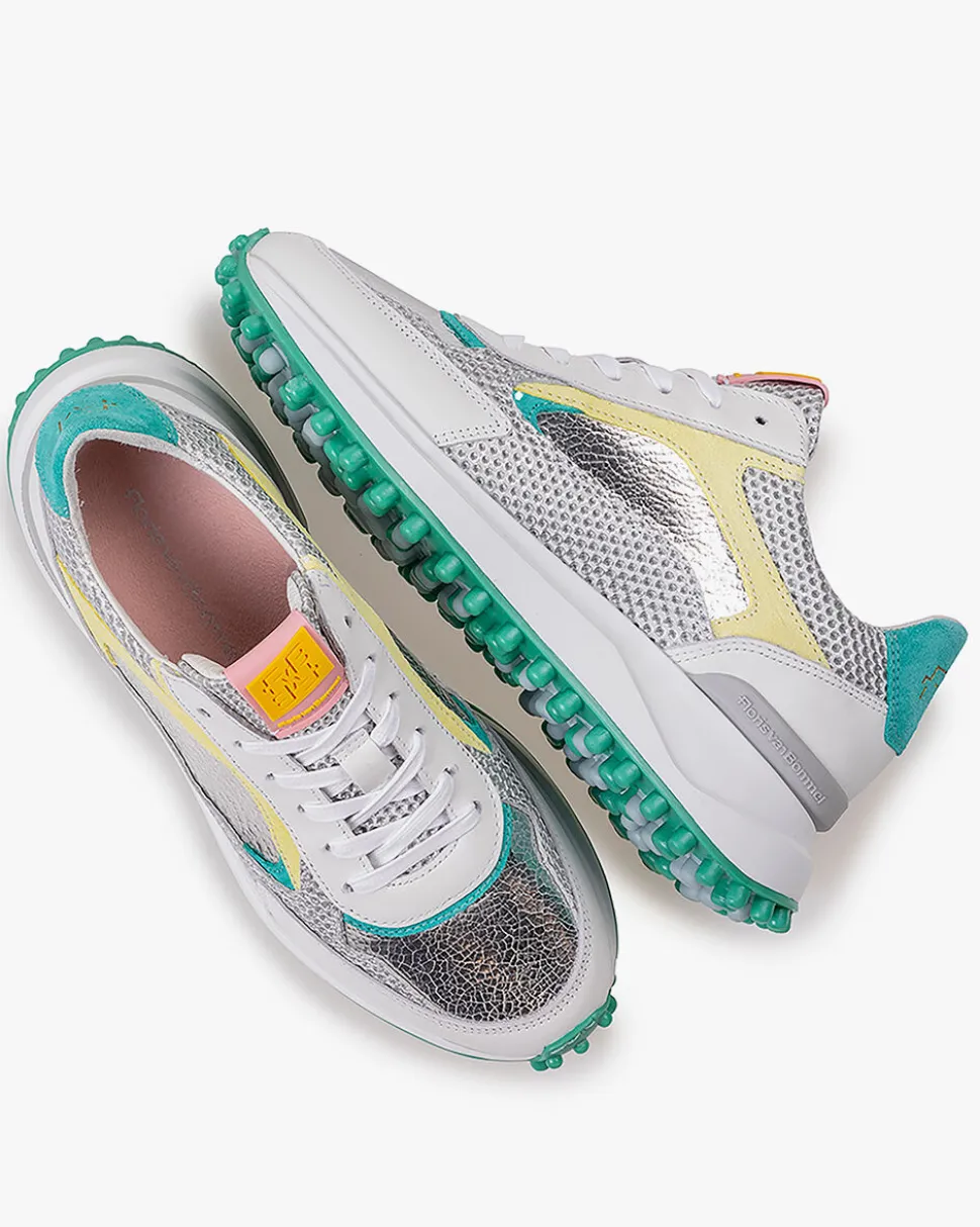 Sneaker>Floris van Bommel Noppi 19.04 Silber