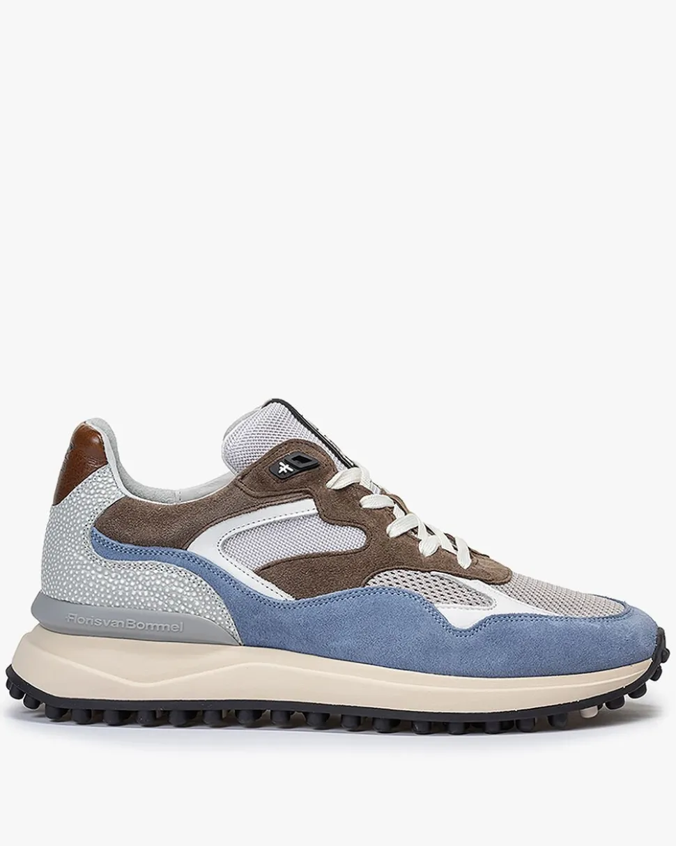 Sneaker>Floris van Bommel Noppi 18.26 Blau