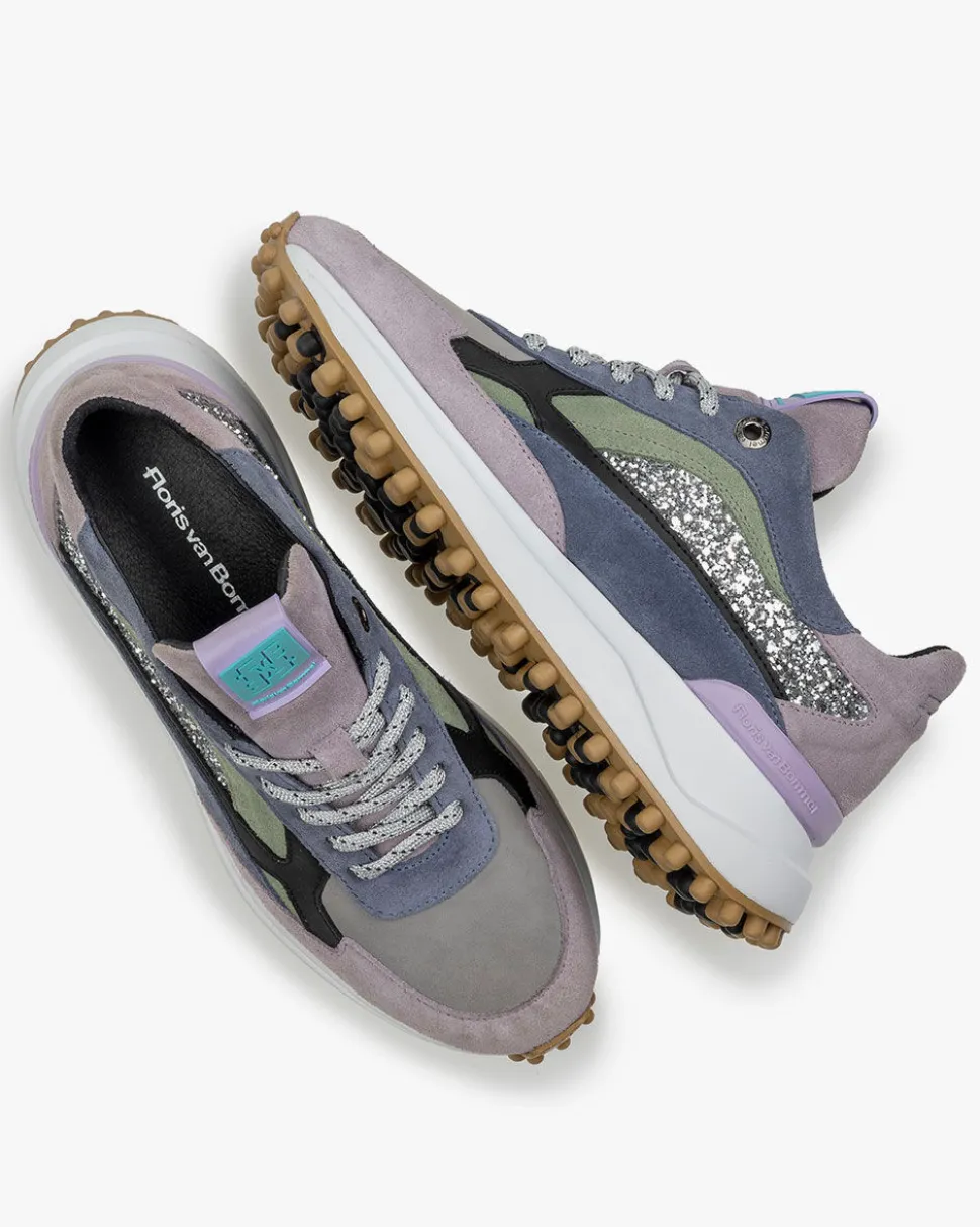 Sneaker>Floris van Bommel Noppi 17.04 Violett