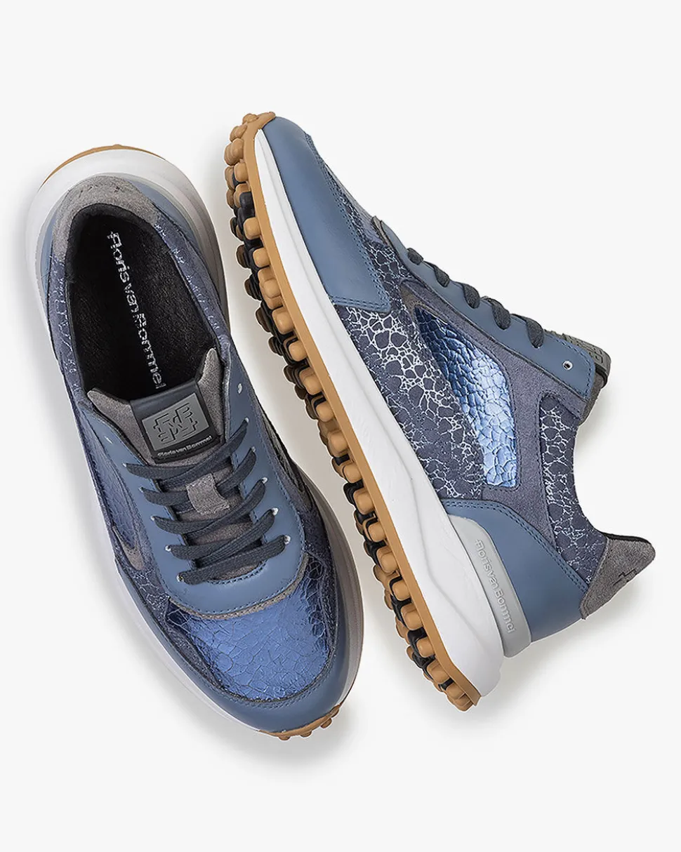 Sneaker>Floris van Bommel Noppi 19.12 Blau