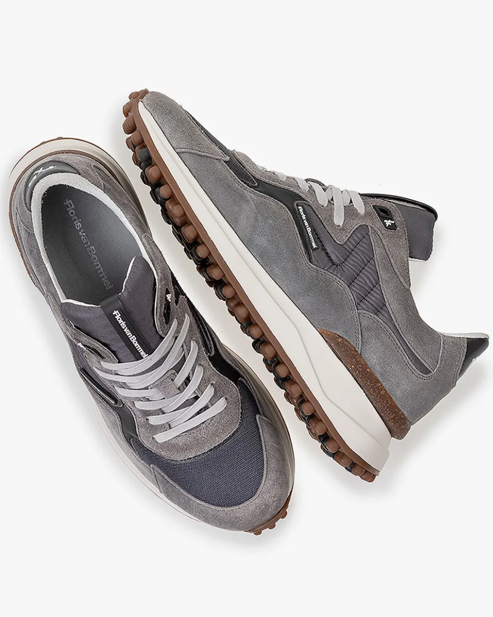 Sneaker>Floris van Bommel Noppi 20.01 Grau