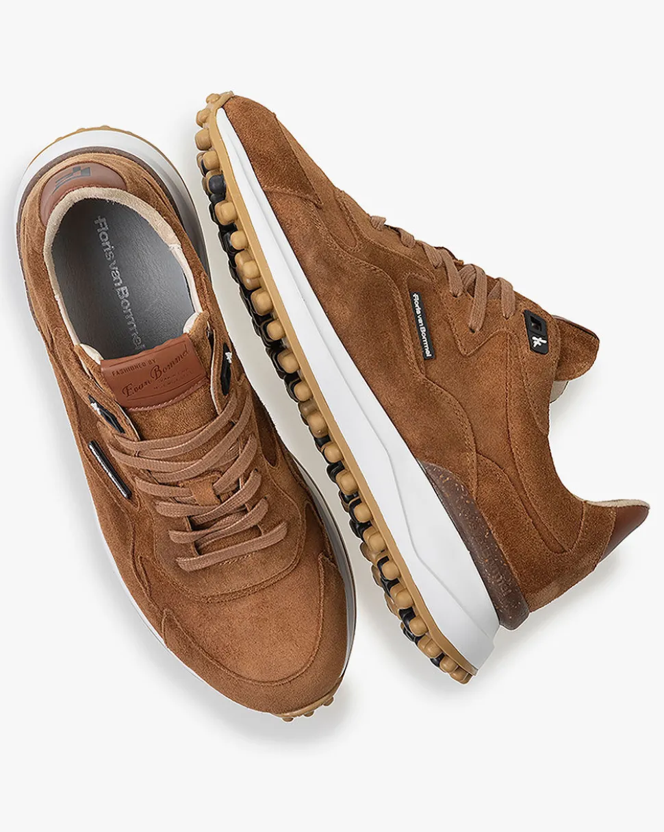 Casual im Büro | Sneaker>Floris van Bommel Noppi 06.66 Hellbraun