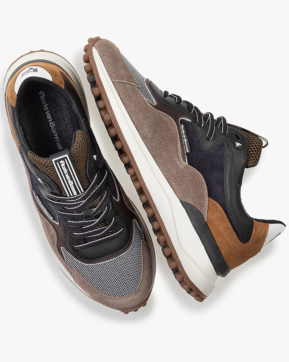 Weekend | Sneaker>Floris van Bommel Noppi 15.16 Taupe kombi