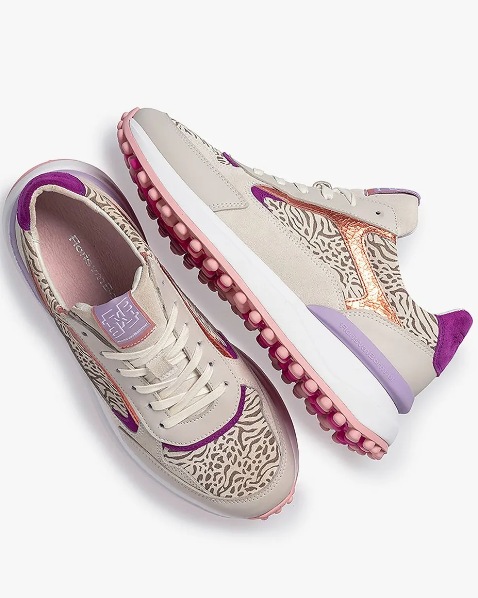 Sneaker>Floris van Bommel Noppi 19.18 Weiße Kombi