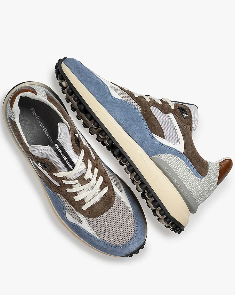 Sneaker>Floris van Bommel Noppi 18.26 Blau